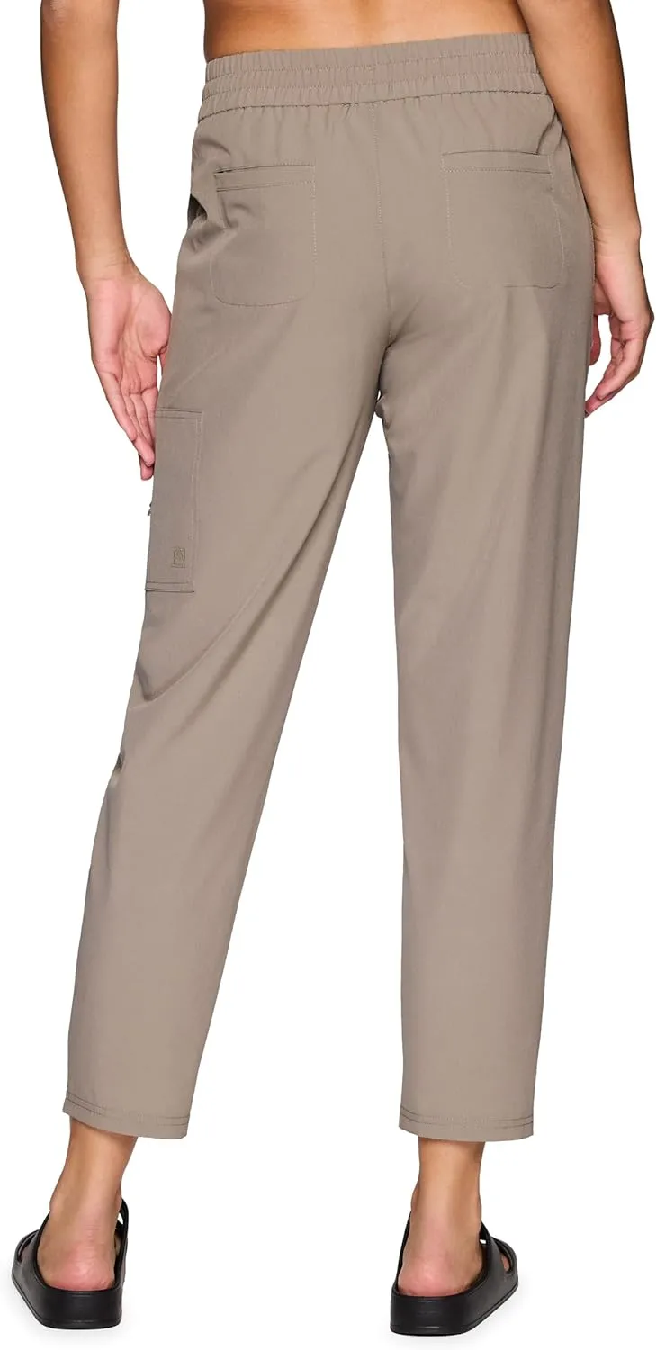 Avalanche Women's Everyday Hiking Quick Dry Woven Ripstop Ankle Pant with Pocket