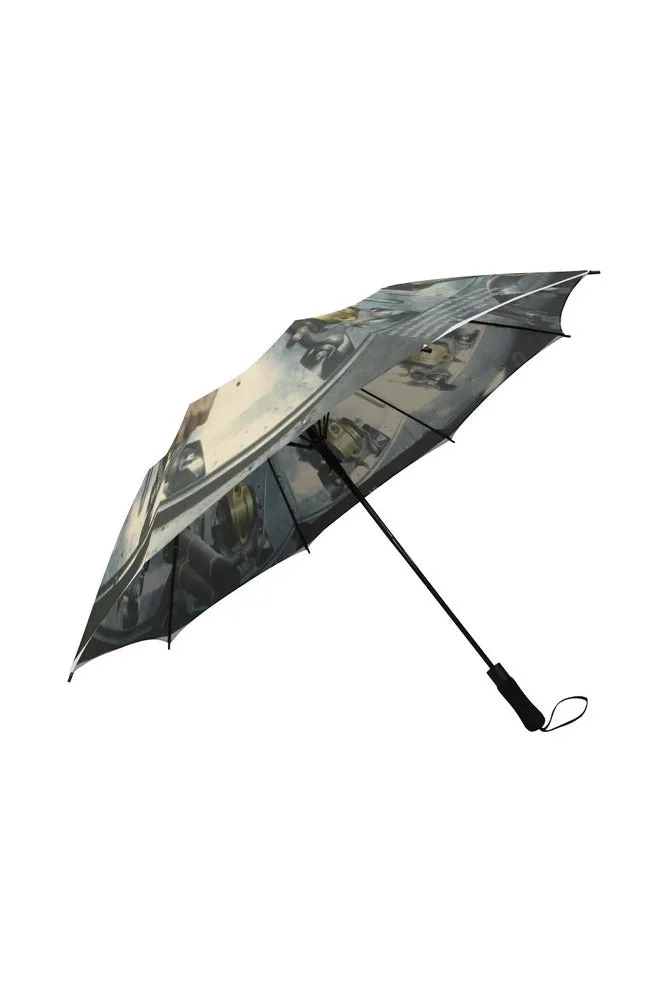 B52 Cowling Semi-Automatic Foldable Umbrella (Model U05)