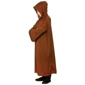 Kids Hooded Robe - BROWN