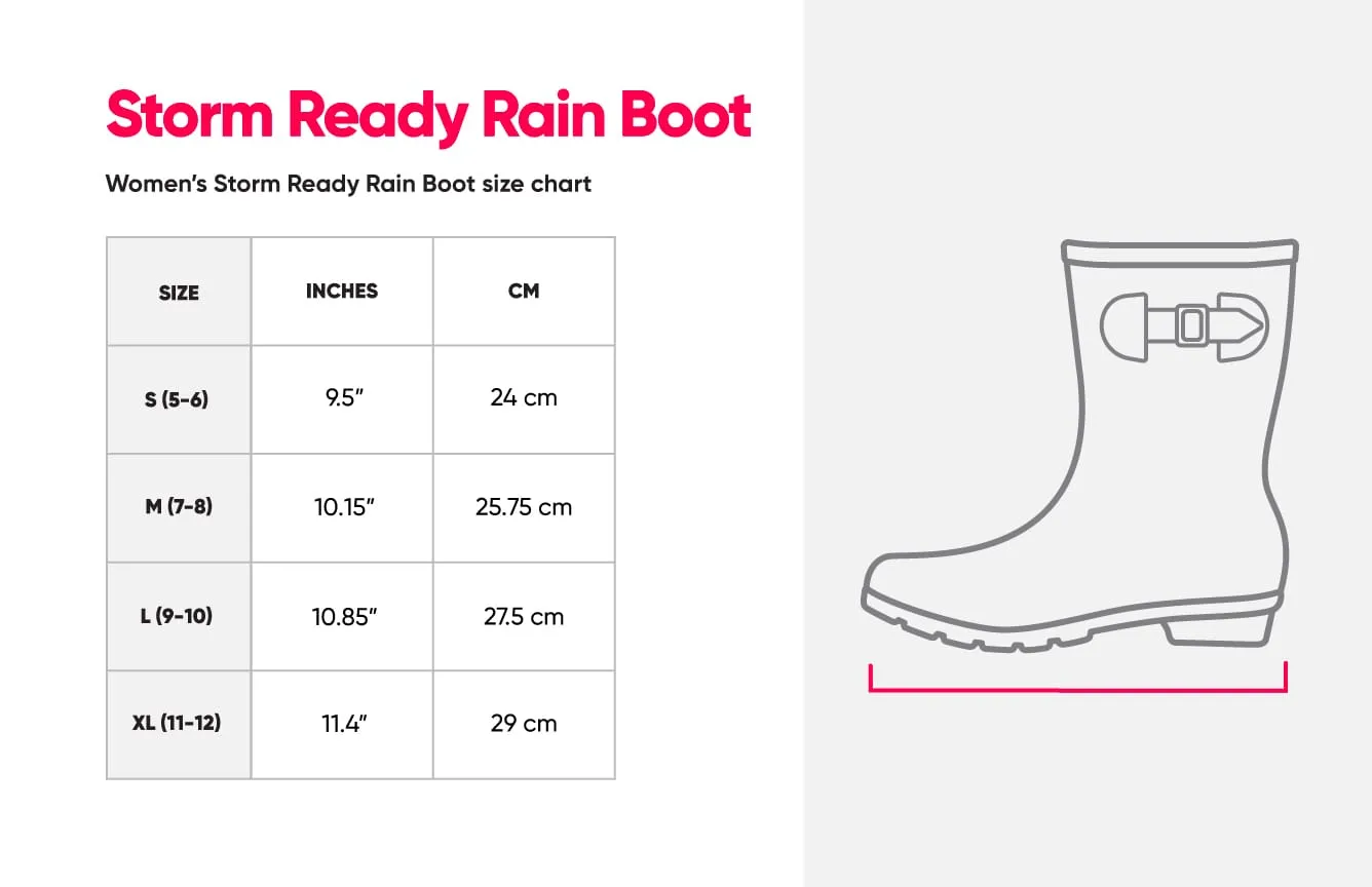Minnesota Vikings NFL Womens Storm Ready Rain Boots