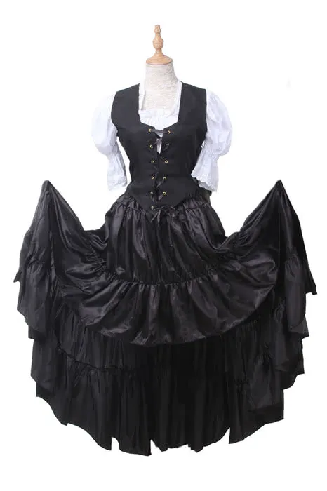Oktoberfest Costumes Women  Retro Belly Dances Skirts Long Dresses GC14A-F-3