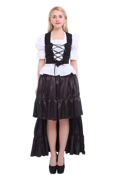 Oktoberfest Costumes Women  Retro Belly Dances Skirts Long Dresses GC14A-F-3