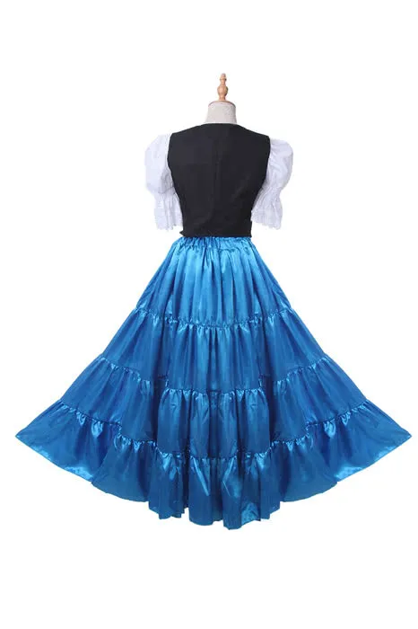 Oktoberfest Costumes Women  Retro Belly Dances Skirts Long Dresses GC14A-F-3