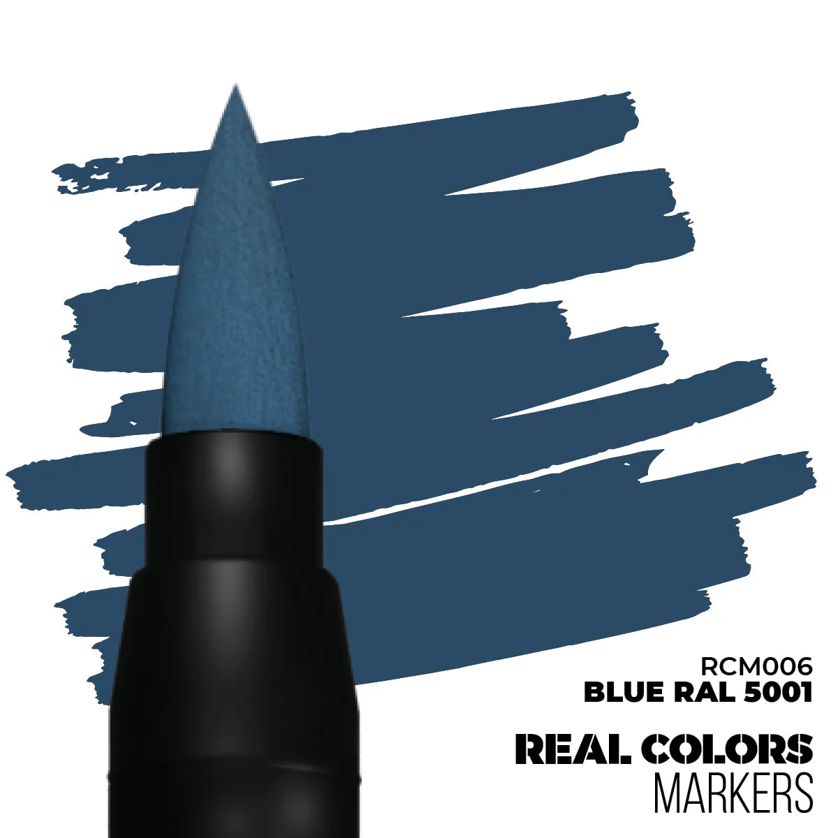 RCM006 Real Colors Markers - Blue RAL 5001