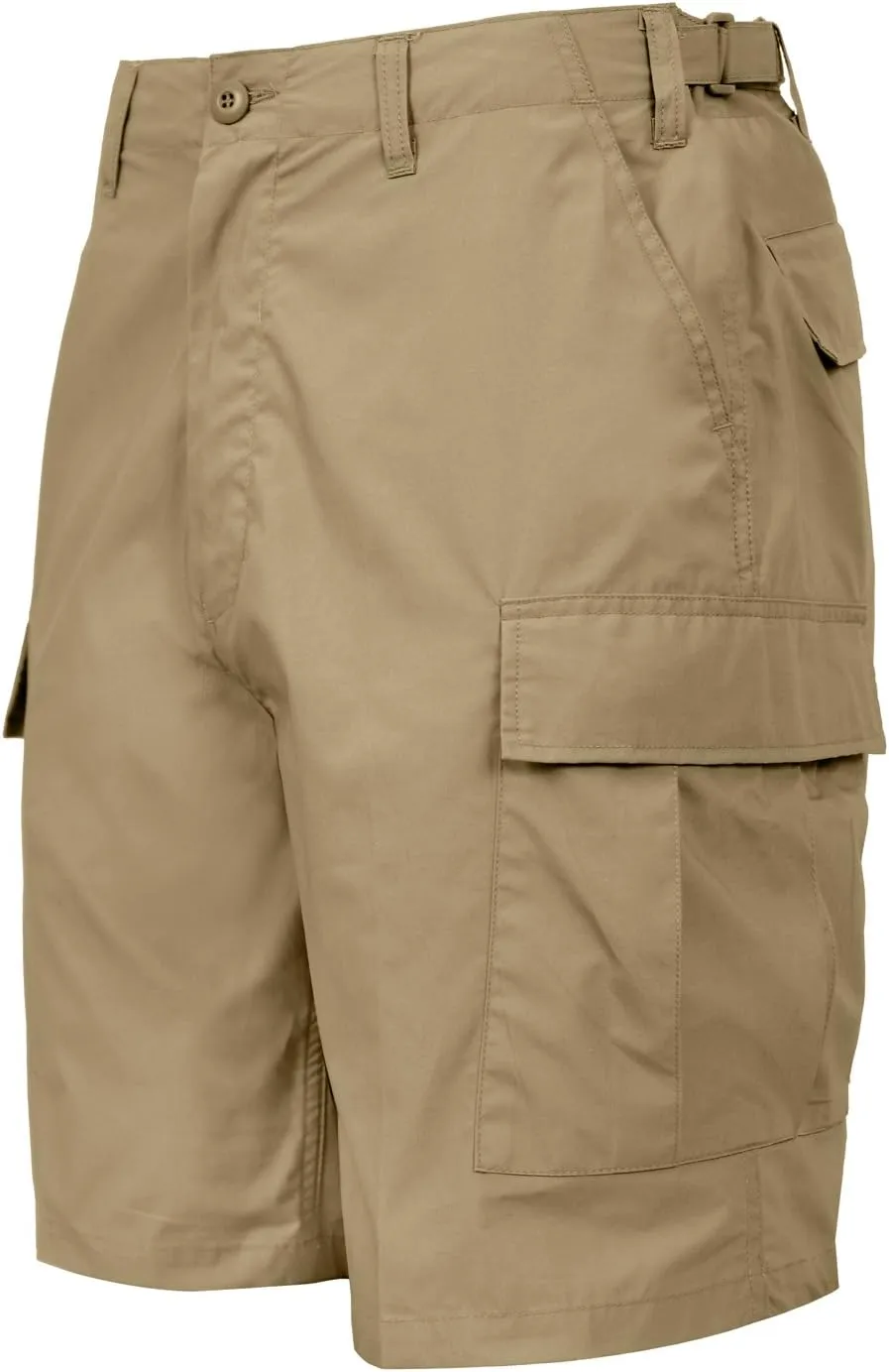 Rothco Lightweight Tactical BDU Shorts | 100% Cotton Adjustable Cargo Mens Summer Shorts