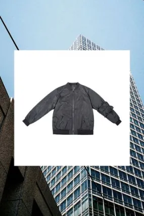 Sleeve-Drapping Baseball Jacket (WaterProof)