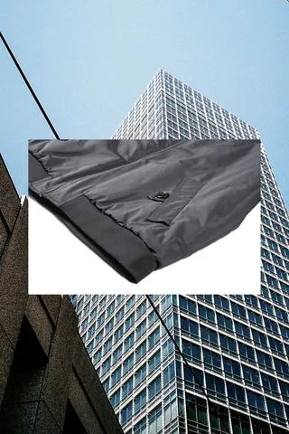 Sleeve-Drapping Baseball Jacket (WaterProof)