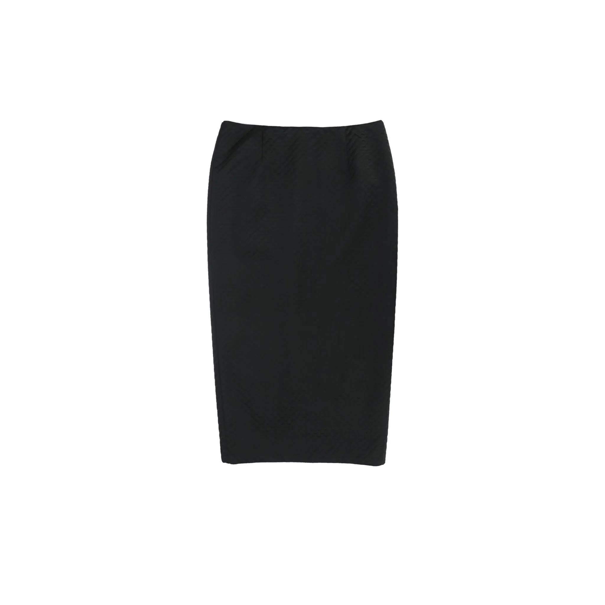 Slit Midi-skirt in Black