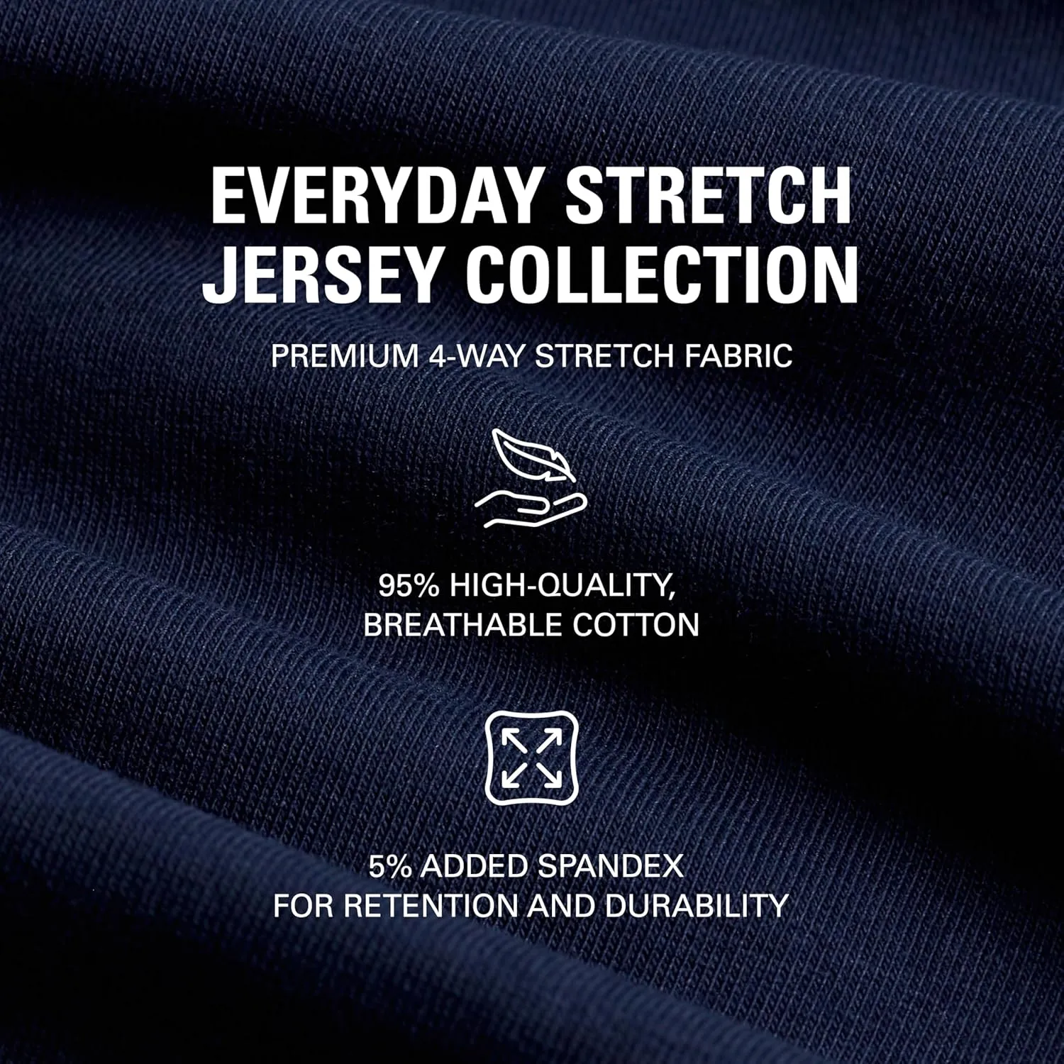 STRONGSIZE Men's Big and Tall Shirts – Stretch T-Shirt for Casual Wear (Available in Longer and Regular Length)
