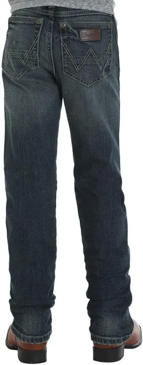 Wrangler Boy's Retro Slim Fit Straight Leg Jean